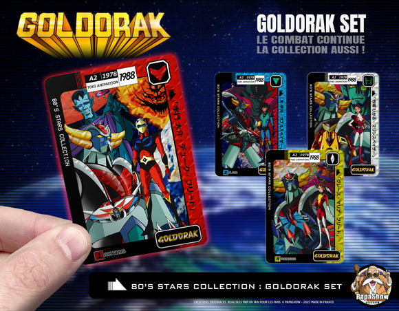 80's Stars Collection : Goldorak SET