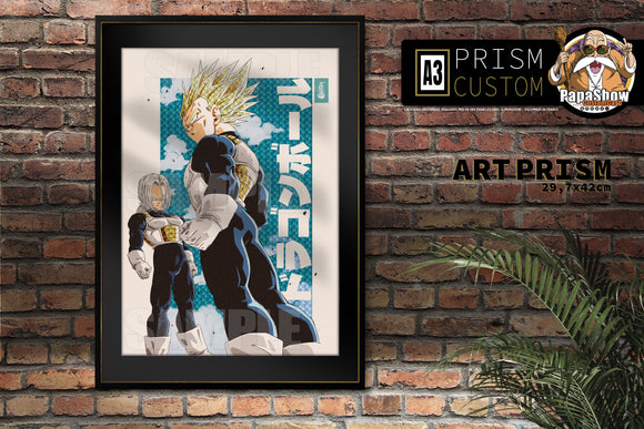 Art Prisme Custom - Vegeta & Trunks