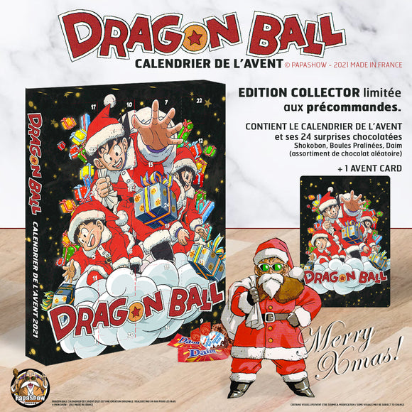 DRAGON BALL Calendrier de l'avent Noël 2021 (Précommande)